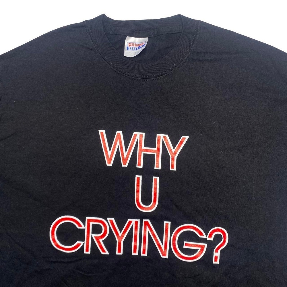 Vintage George Lopez x Why you crying? Comedy shirt